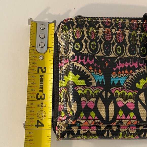 Sakroots Zip Around Wallet Clutch Faux Leather Floral Print  Multiple Card Slots - Picture 11 of 11